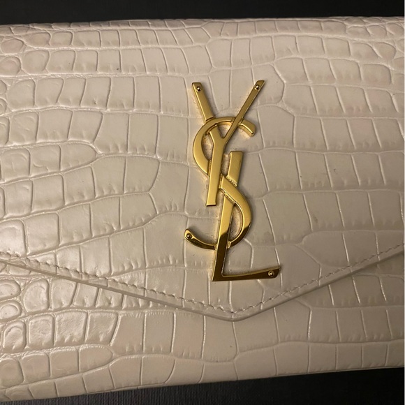 Ysl flap chain with remov cocco print Monet/new Jolie crema soft/crema s. - Picture 8 of 10